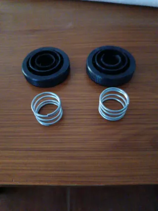 Gambe originali per giradischi Technics nere