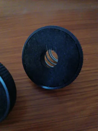 Gambe originali per giradischi Technics nere