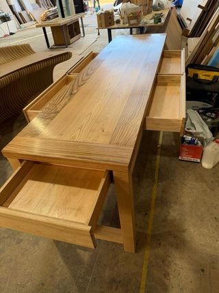 Mesa Castaño Artesanal