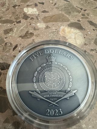 Moneda Niue 2 oz Enano 2023