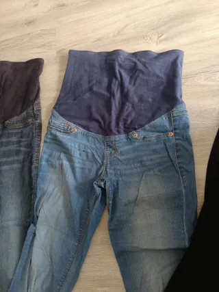 Pantalones maternidad talla 36 H&M