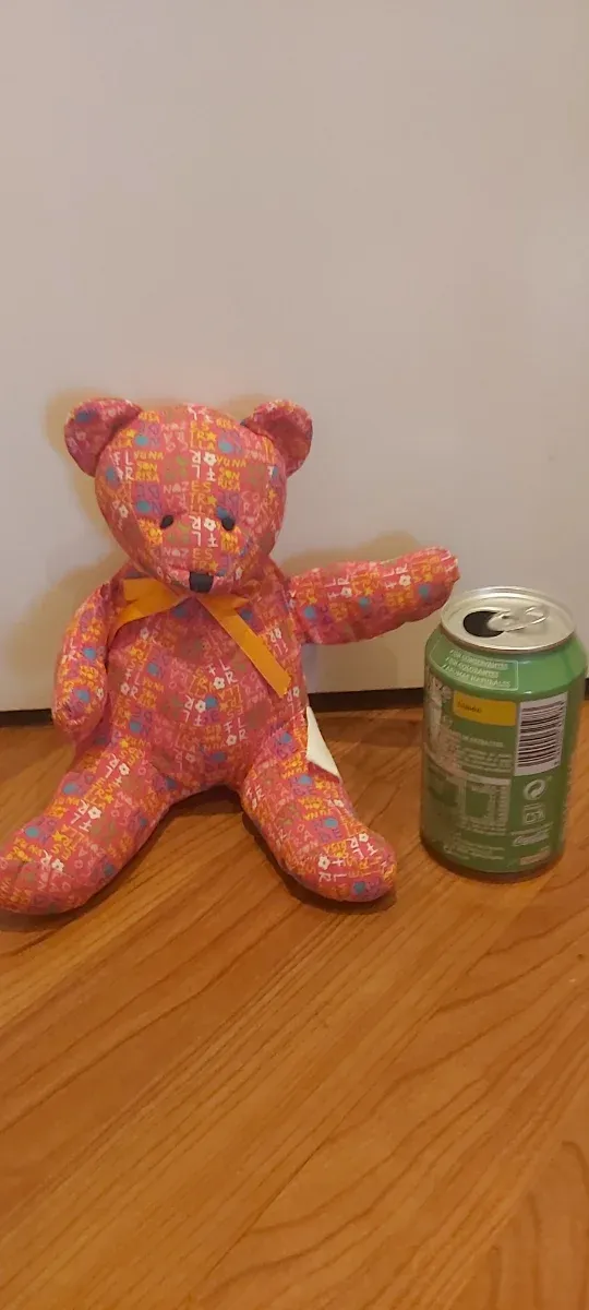 Peluche Portapijama Gatito Rosa