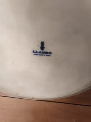 Jarrón Lladro Porcelana Multicolor