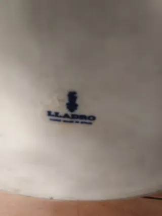 Jarrón Lladro Porcelana Multicolor