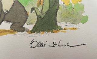 OFFERTA 2 Litografie Commemorative Disney 1993