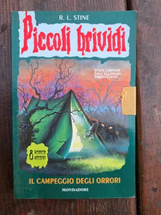 Piccoli Brividi 4 libri vintage