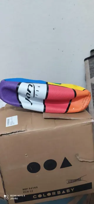 Balón de baloncesto multicolor John Smith