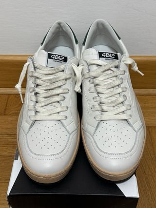 Scarpe 4B12 PlayNew Uomo White - Green tg. 42