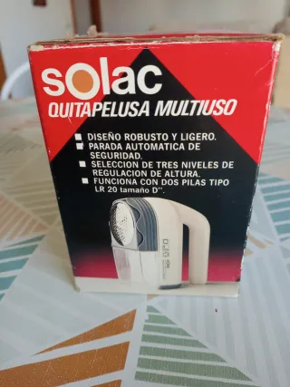 Quitapelusas Solac Multiuso