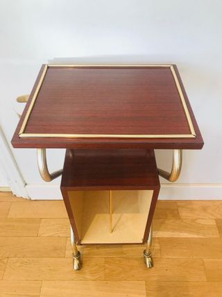 Tavolo ausiliario vintage per telefono