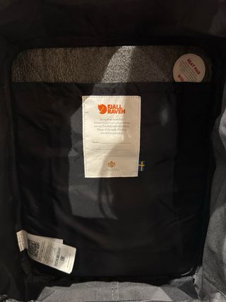 Zaino Fjallraven Kanken Nero