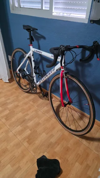 Bicicleta Specialized S-Works Blanca