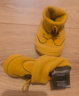 Botitas porteo Momawo Mustard