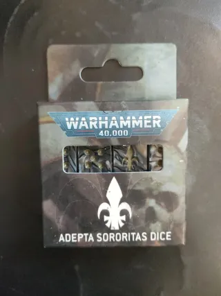 Dados Warhammer 40,000 Adepta Sororitas