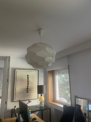 Dos lamparas techo actuales