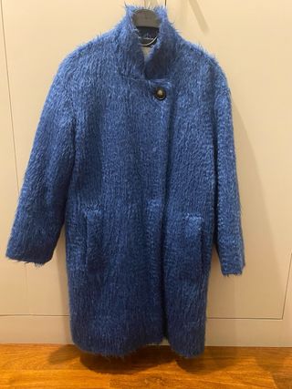 Abrigo Marella Azul Talla 40