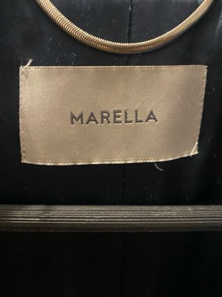 Abrigo Marella Azul Talla 40