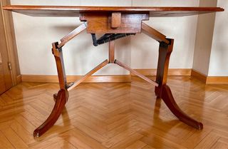 Mesa elevable madera Mid-century