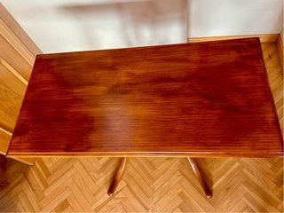 Mesa elevable madera Mid-century