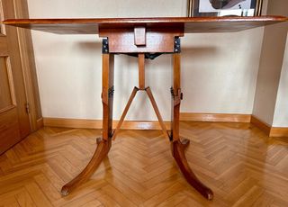 Mesa elevable madera Mid-century