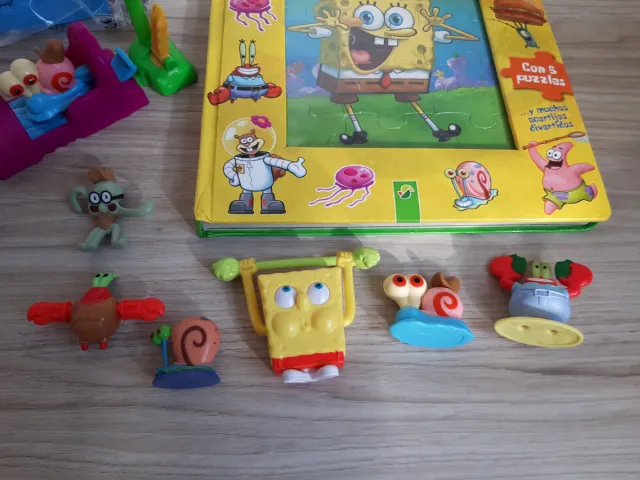 Gran libro puzzles Bob Esponja nickelodeon