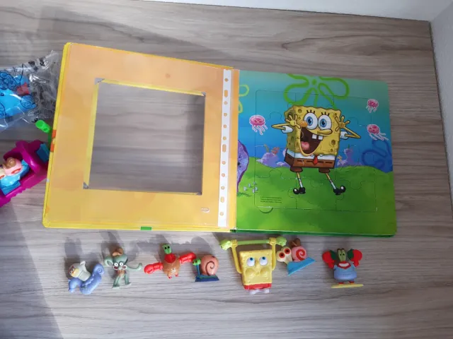 Gran libro puzzles Bob Esponja nickelodeon