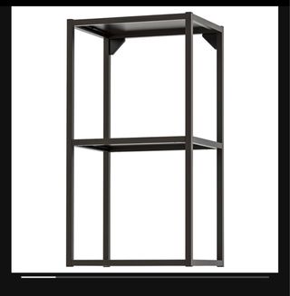 Estantería metálica negra