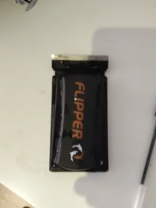 Limpiador cristales acuario cuchilla flipper