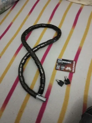 Candado Antirrobo Bici 1.20m