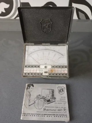 Multímetro ICE Supertester 680 R