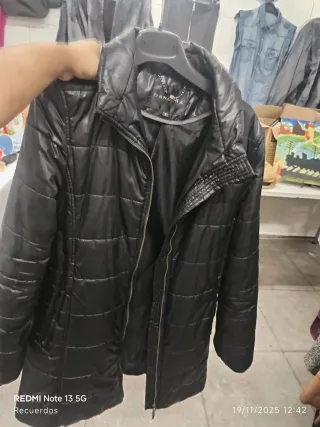 Chaqueta de hombre cuero marrón