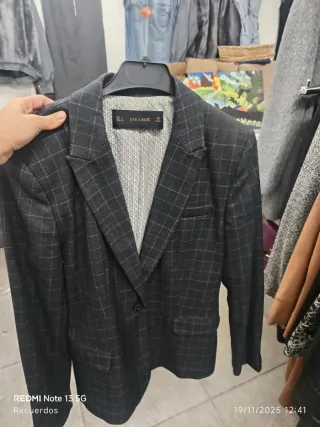 Chaqueta de hombre cuero marrón