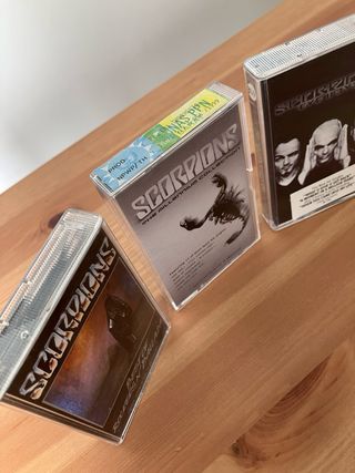 SCORPIONS- Cintas Cassette Originales