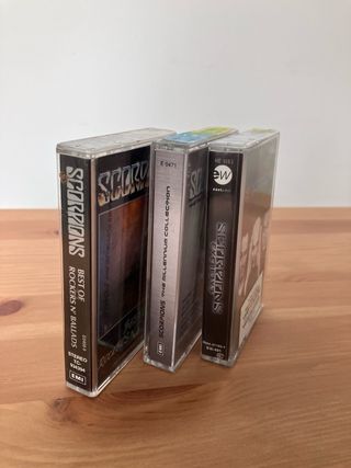 SCORPIONS- Cintas Cassette Originales