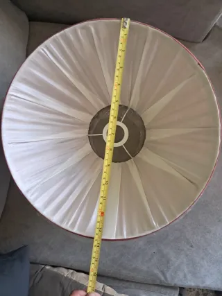 Tulipa de lámpara rosa y negra