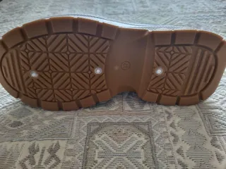 Botas Zapatillas Blancas Tela