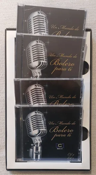 Álbum CD Un Mundo de Bolero para Ti