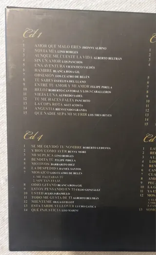 Álbum CD Un Mundo de Bolero para Ti