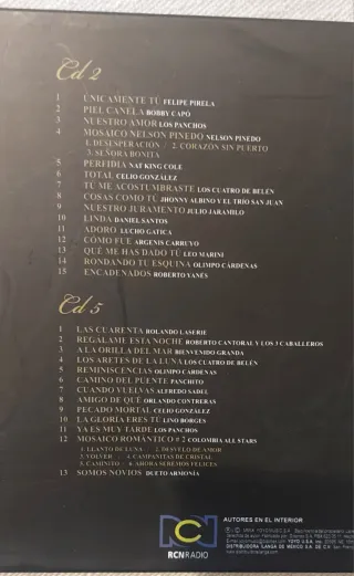 Álbum CD Un Mundo de Bolero para Ti