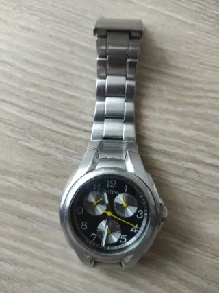 Reloj pontina Hombre Acero Negro