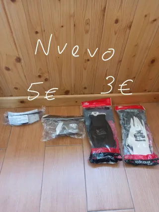 Guantes de trabajo y herramientas