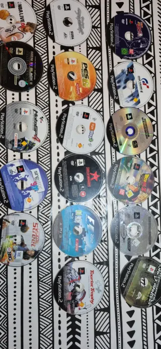 Discos de juegos ps2, xbox y saturn
