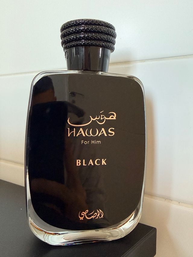 Rasasi Hawas Black para Hombre