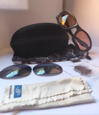 Gafas de Sol Vintage Oakley Split Jacket Negras