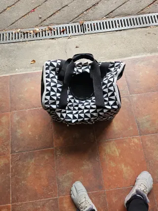 Transportín flexible para mascotas