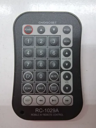 Mando RC-1029A Control Remoto AV Móvil