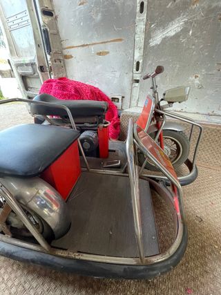 Moto con Sidecar Infantil y coche