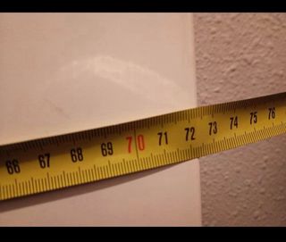 Puerta lacada blanca 3 paneles