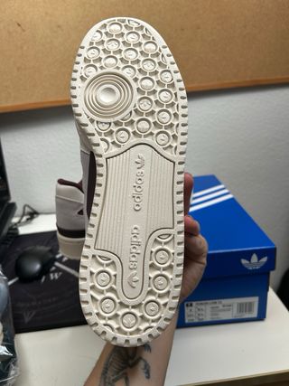 Adidas Forum Low CL Blanco/Morado Talla 42.5