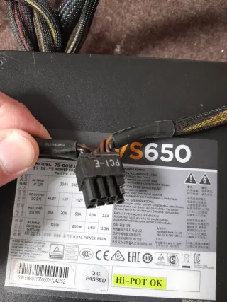 Lote 3 Fuentes de Alimentación PC Defectuosas